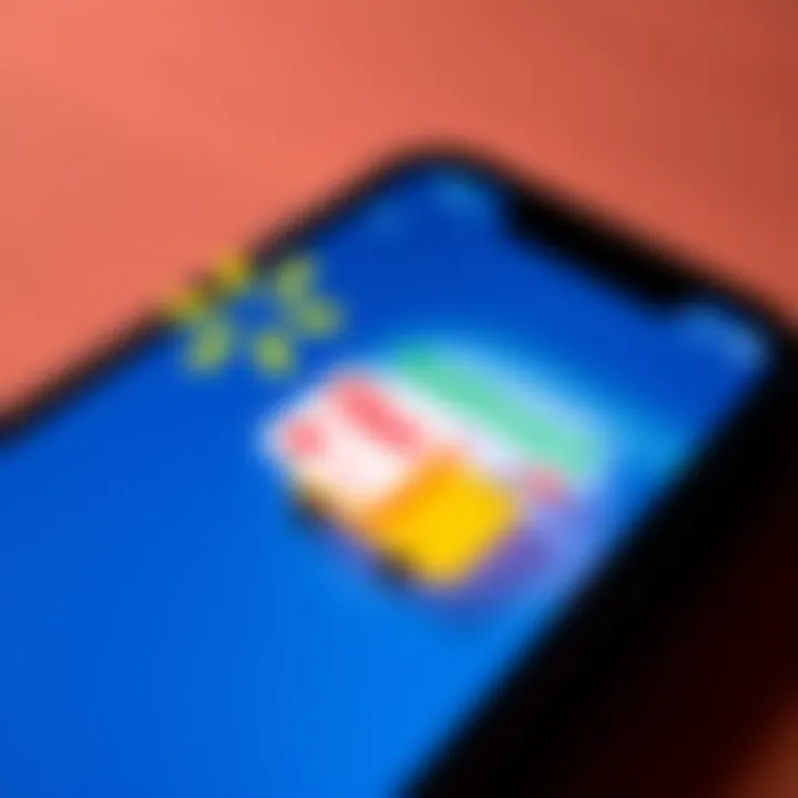 Illustration showing Walmart and Instacart logos with ads popping up on a smartphone screen, symbolizing privacy invasion.