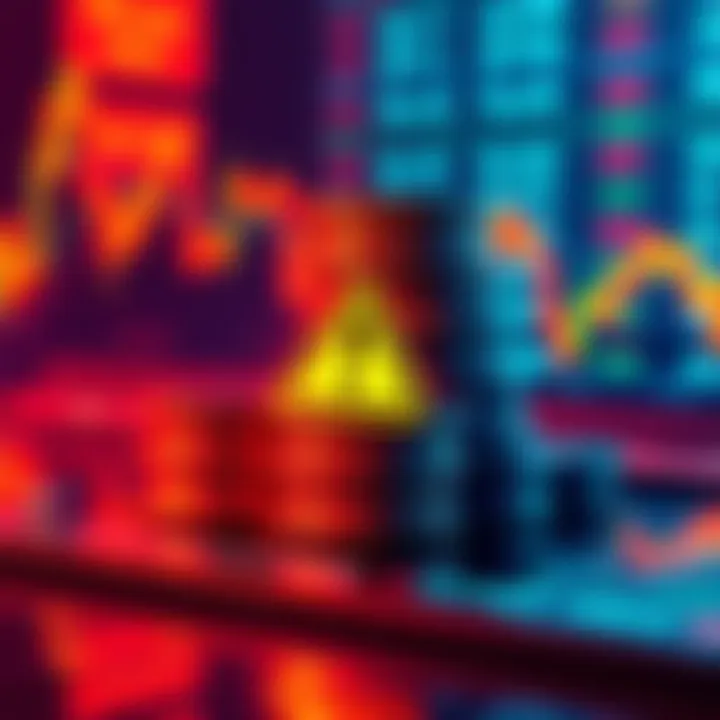 Visual representation of $KAS coins stacked on a digital exchange platform with a caution symbol, highlighting withdrawal risks.