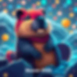 Colorful illustration of a Beaver NFT collectible, showcasing vibrant digital art elements, inviting participation in the extended sale.