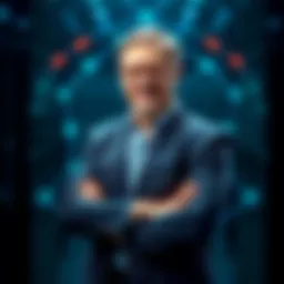 William Herkelrath stands confidently as the new CEO of Algorand, showcasing his expertise in AI and blockchain.