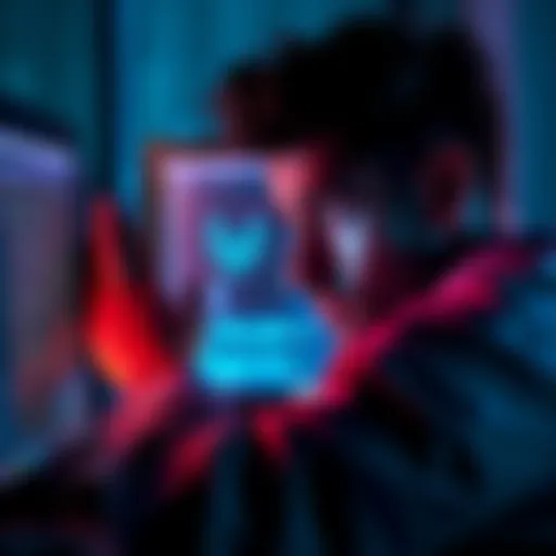 A person looking worried while wiping their computer screen, with a Metamask logo visible on the screen showing concern for cryptocurrency access.