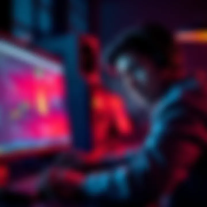 Person looking frustrated while trying to withdraw community tokens on a computer.