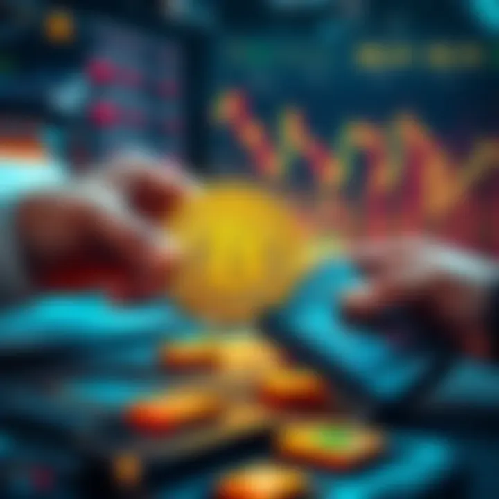 A person transferring Bitcoin from an exchange to a hardware wallet for safe storage.