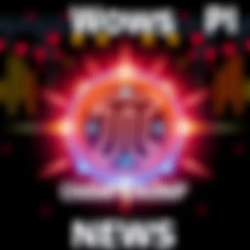 Logo of the World of Pi Championship with vibrant colors and a dynamic design representing excitement and competition