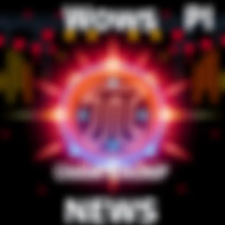Logo of the World of Pi Championship with vibrant colors and a dynamic design representing excitement and competition