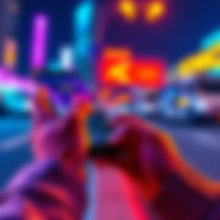 Person using Cake Wallet app on a smartphone to transact XMR without KYC restrictions