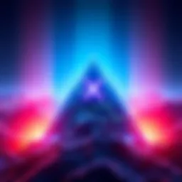 XRP breaking out of a triangle shape with an upward price trend chart