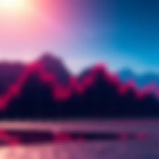 A line graph showing recent fluctuations in XRP's price, indicating a market correction with resistance levels marked.