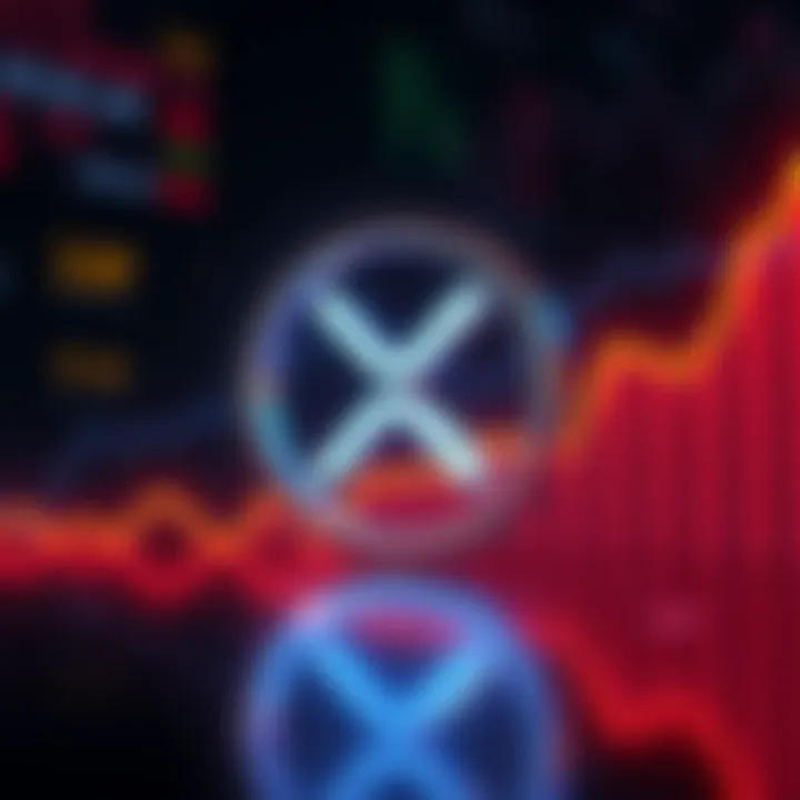 XRP logo with upward trend graph indicating price rise towards $1.46 after ETF news