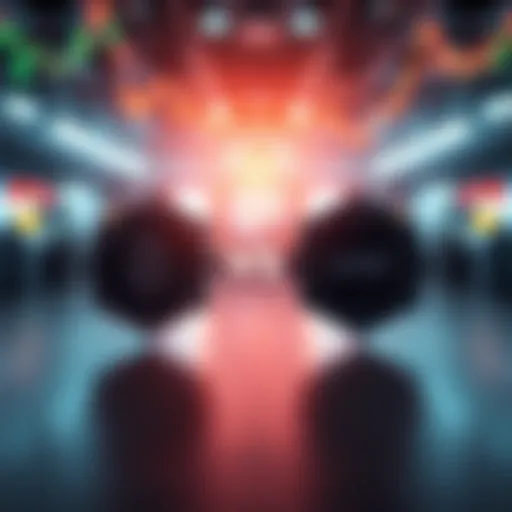 Graphic showing XRP and ETF options with pros and cons for investors