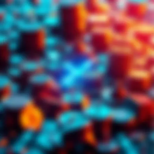 Visual showing XRP wallet distribution with many wallets holding small amounts and few holding large amounts during price rise