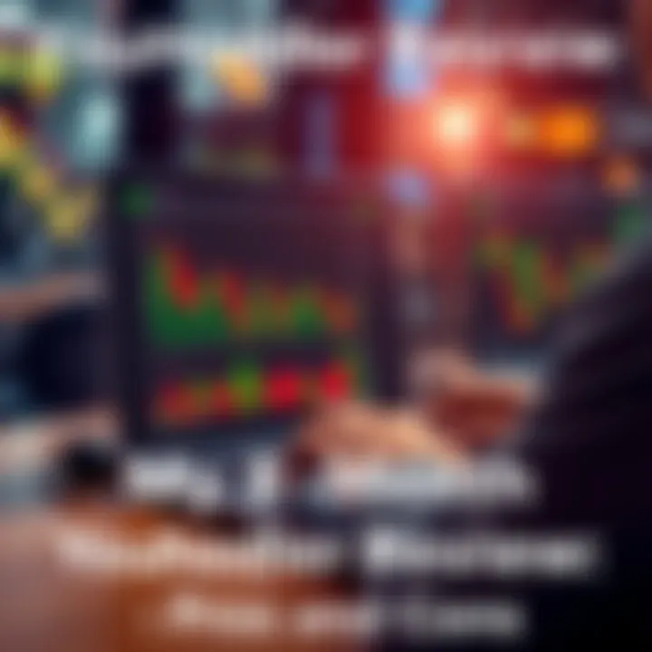 A person analyzing crypto trading on a laptop with charts and graphs displayed, symbolizing an 8-month review of YouHodler